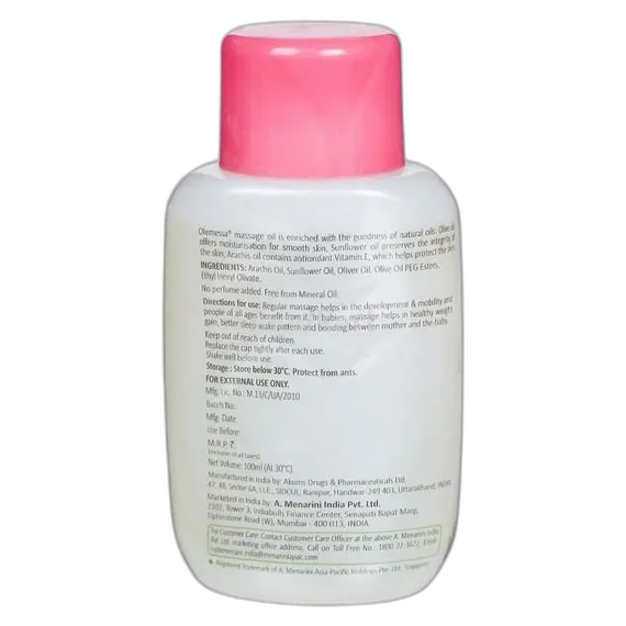 olemessa massage oil 100 ml